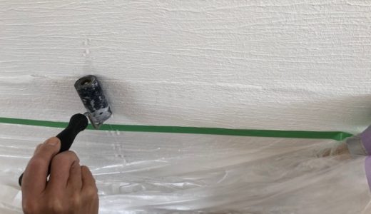 職人技！漆喰壁の補修をしてもらいました。